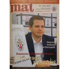 Czasopismo szachowe "Mat" nr 1/ 2019 (81) (C-011)
