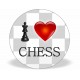 Magnes "I LOVE CHESS"  (A-84)