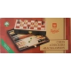Szachy + Backgammon+ Warcaby w jednym -(Mały zestaw) (CCB-1)