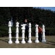 Szachy ogrodowe - XXL duże figury szachowe (S-230)