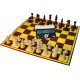 6 x Zestaw Klubowy Profi II: Zegar DGT Easy, szachownica tekturowa, figury drewniane STAUNTON nr 5/II (ZK-PROFI3)