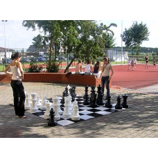 Szachownica do szachów ogrodowych (plenerowych, parkowych) ( S-43/SZ)