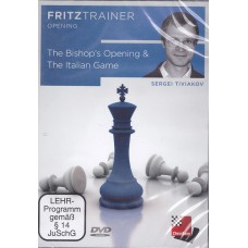 Sergei Tiviakov "The Bishop's Opening & The Italian Game" Fritztrainer Opning ( P-402 )