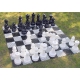  Szachy ogrodowe-tarasowe + szachownica - (S-43/T)